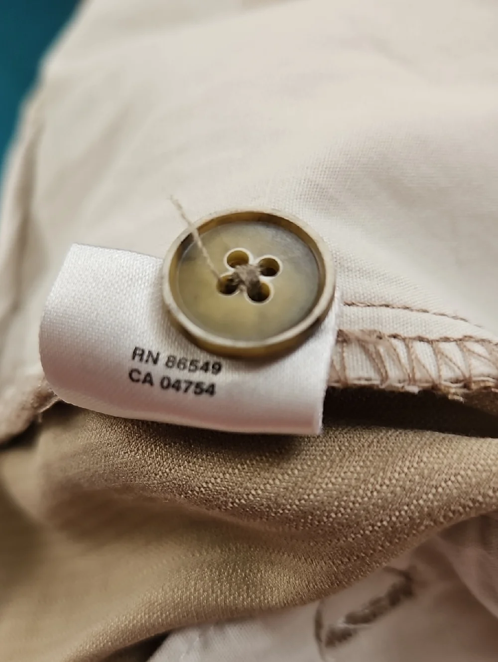 Tommy Bahama Men’s Silk & Bamboo Pleated Trousers 34x30 Tan Khaki